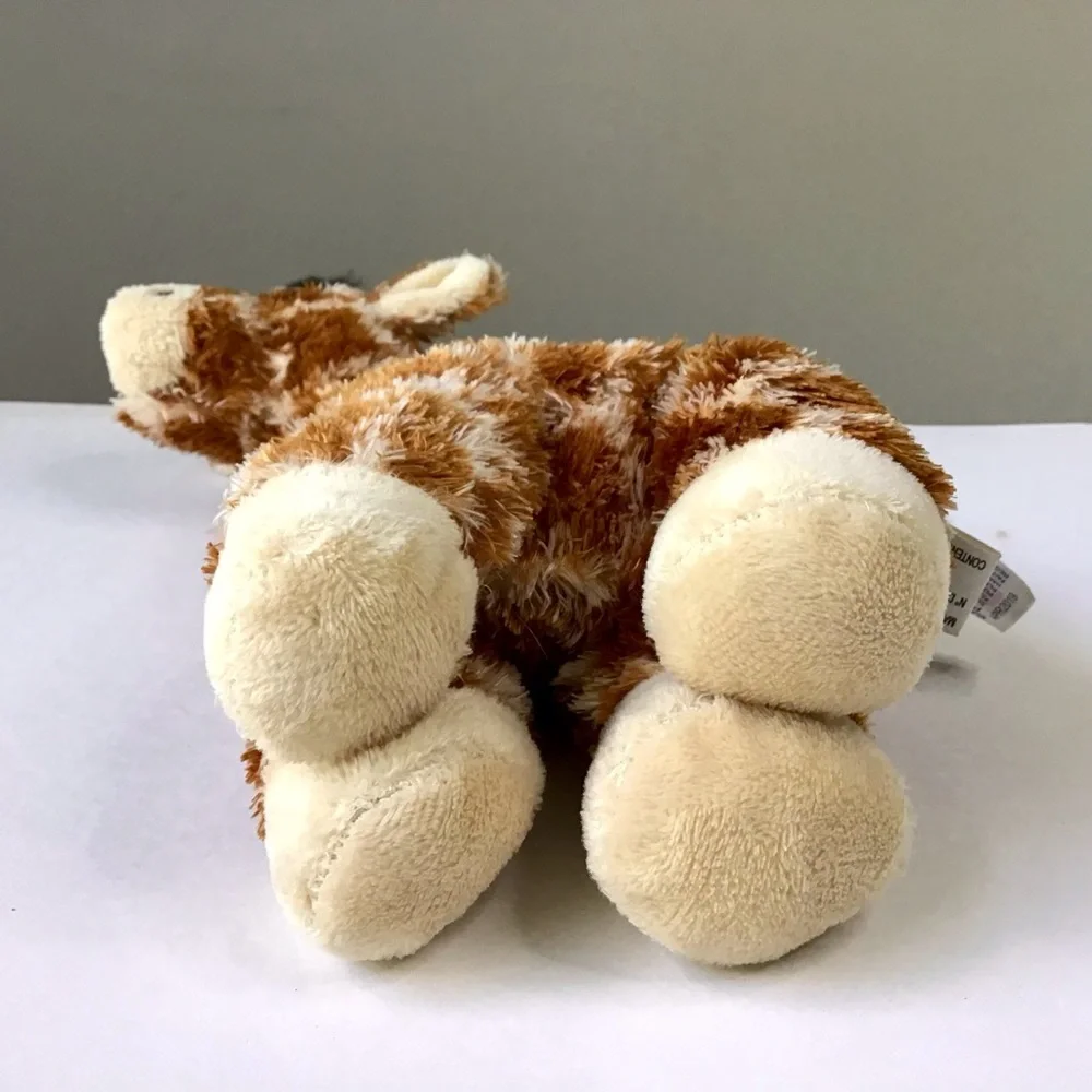 Aurora Gigi Giraffe Plush Stuffed Animal Mini Flopsies Weighted Beanbag 8”